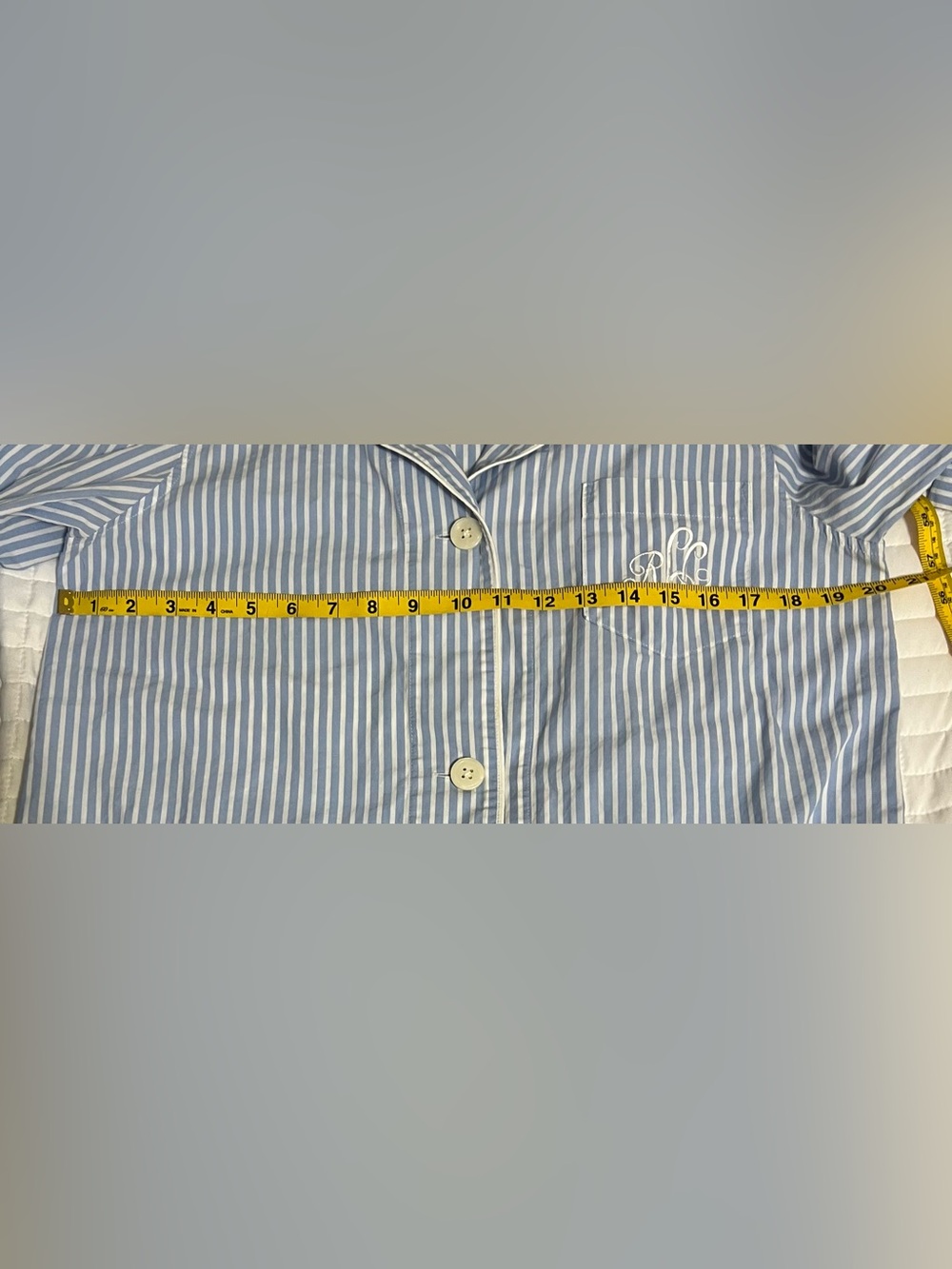 Lauren Ralph Lauren stripped night gown sleep shirt pajamas Size Small - Picture 3 of 7